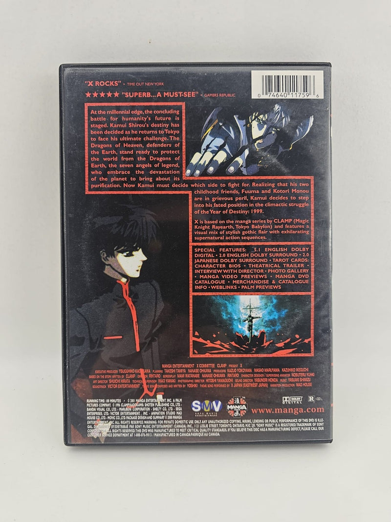 X - Manga Entertainment DVD