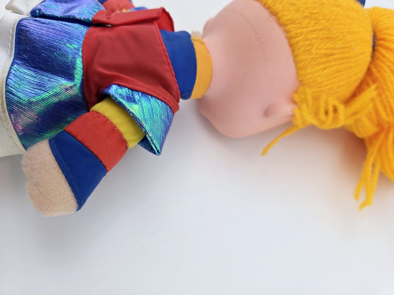 Vintage 1983 RAINBOW BRITE Large 10 Inch Rainbow Brite  Plush Doll CLEAN MINTY