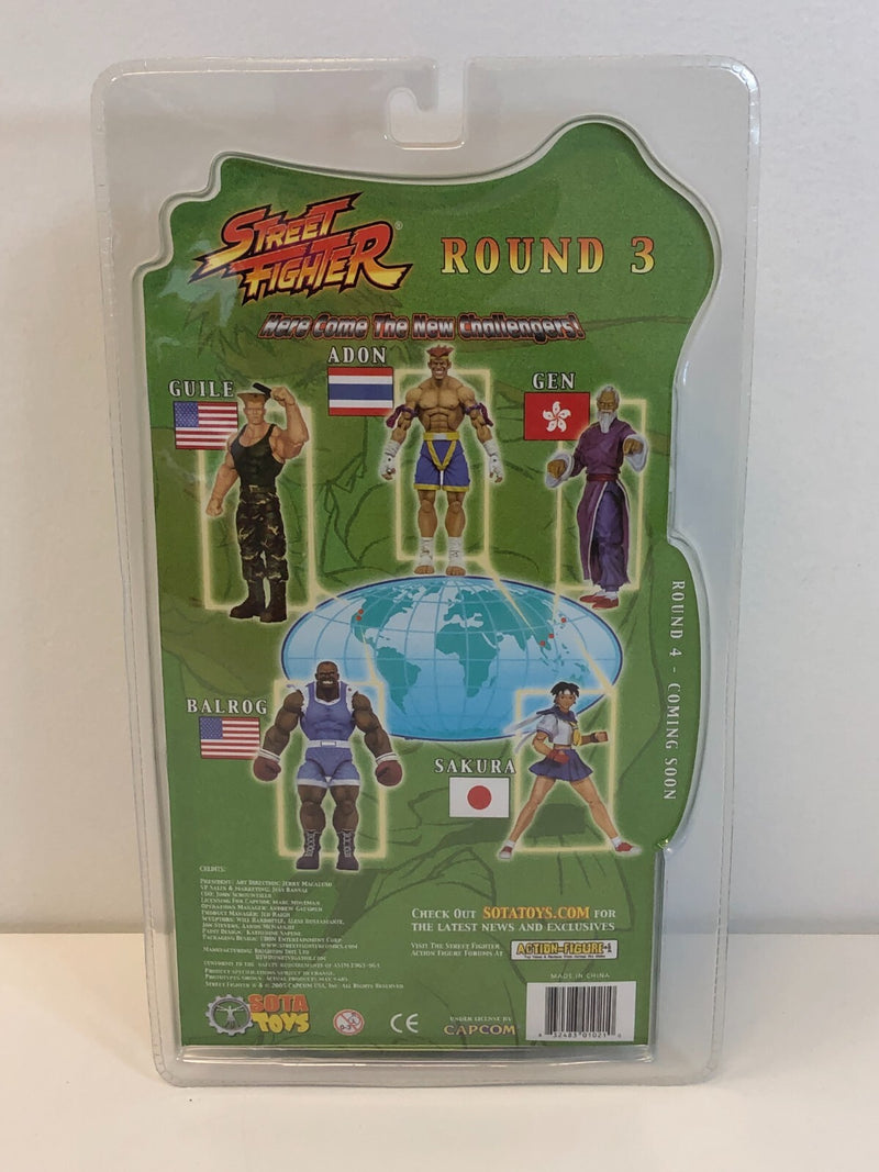 Gen - Street Fighter - Action Figure - Round 3 - 2005 SOTA Toys