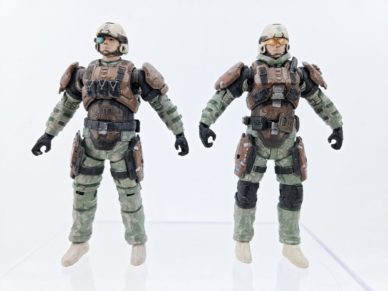 McFarlane Toys 2010 HALO Reach Series 1 UNSC Troopers 5" Action Figure 2-Pack