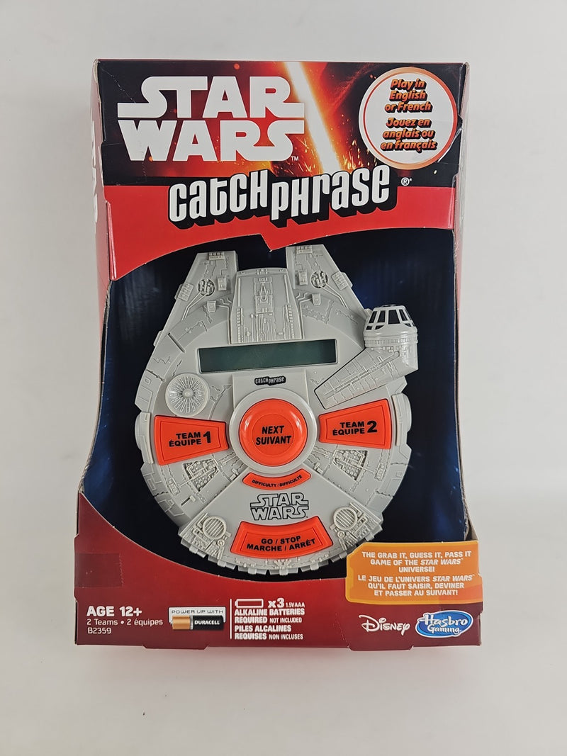 NEW Disney Star Wars Catchphrase Electronic Game Hasbro Ages 12+