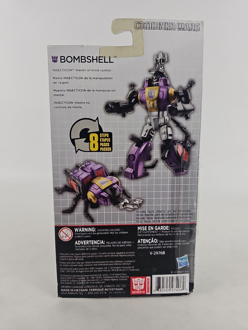 Transformers Generations Combine Wars Legends Class Insecticon Bombshell Figure