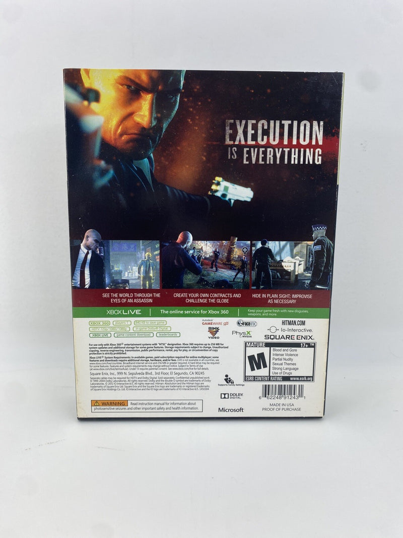 Xbox 360 Hitman Absolution Professional edition