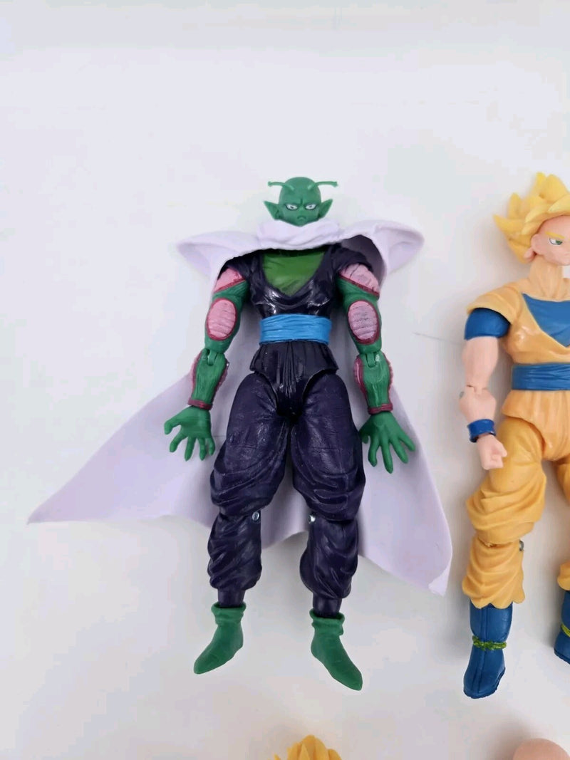 Vintage Lot Of 7 Bootleg Dragon Ball Z Figures ACCESSORIES Knock Off Ko Mexico?