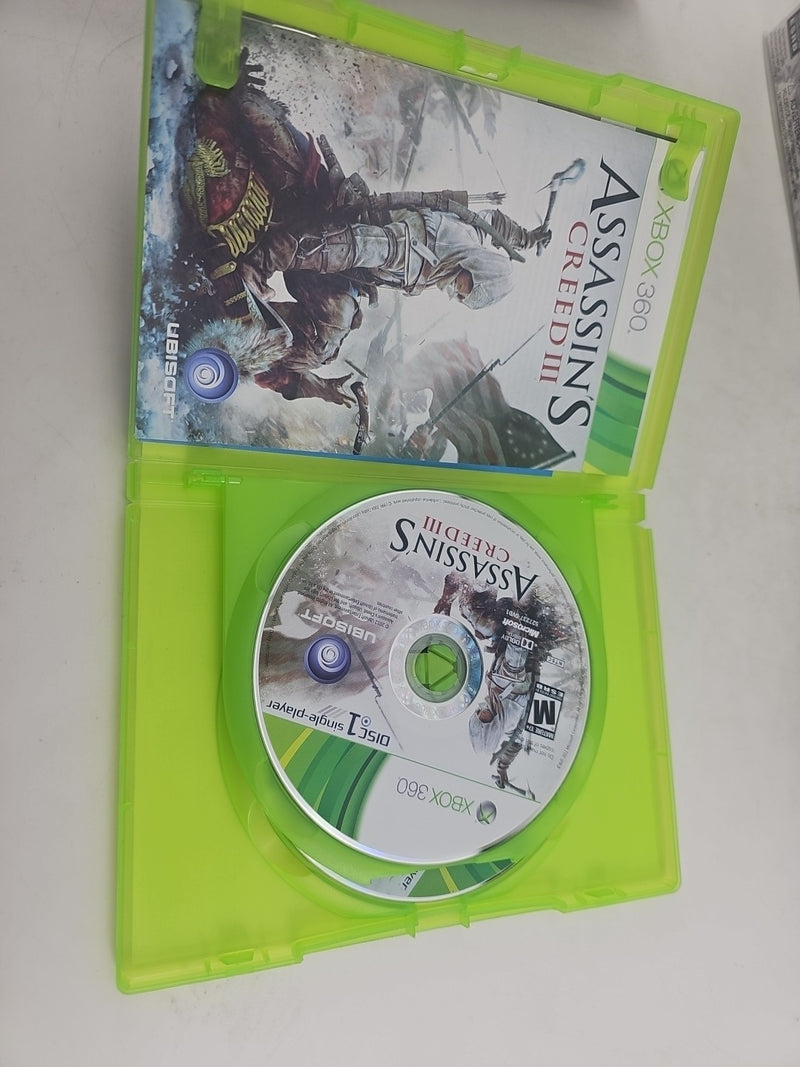 Assassin's Creed III 3 Xbox 360 Limited Edition Box Set Game Statue Complete
