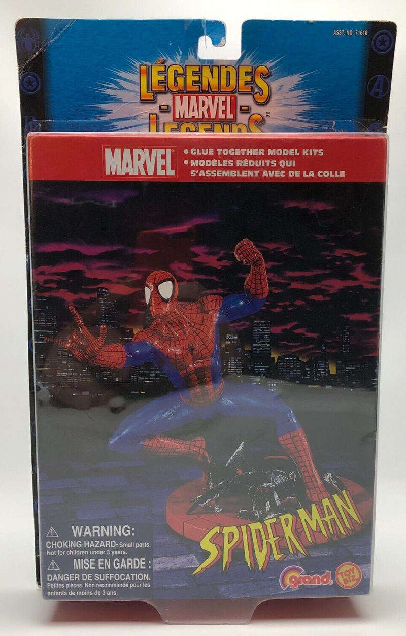 Spider-Man Model Kit Marvel Legends 2002 Sealed
