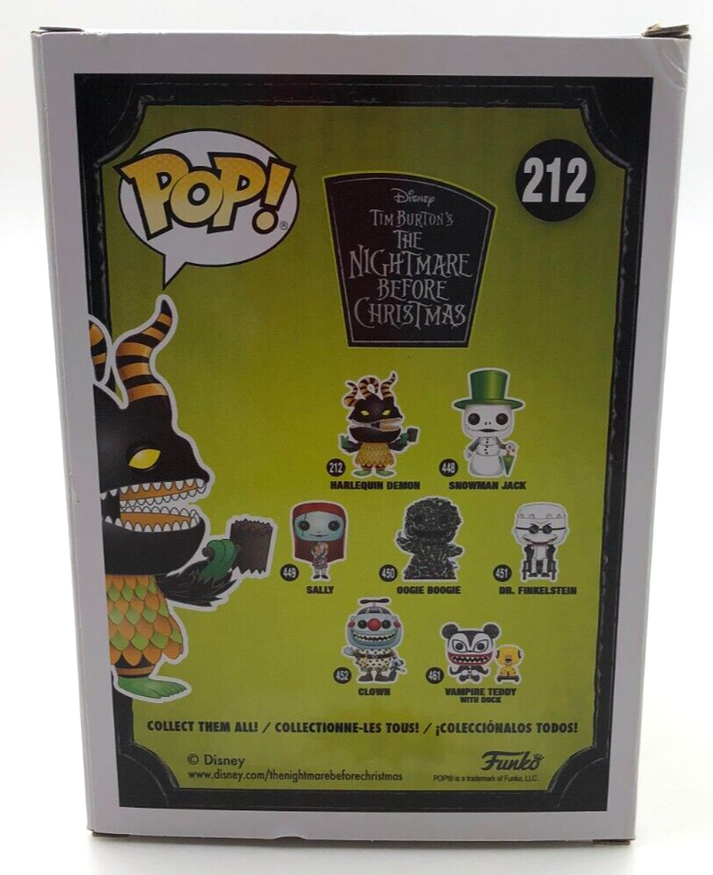 Harlequin Demon Diamond Glitter Funko Pop 212 Hot Topic Exclusive
