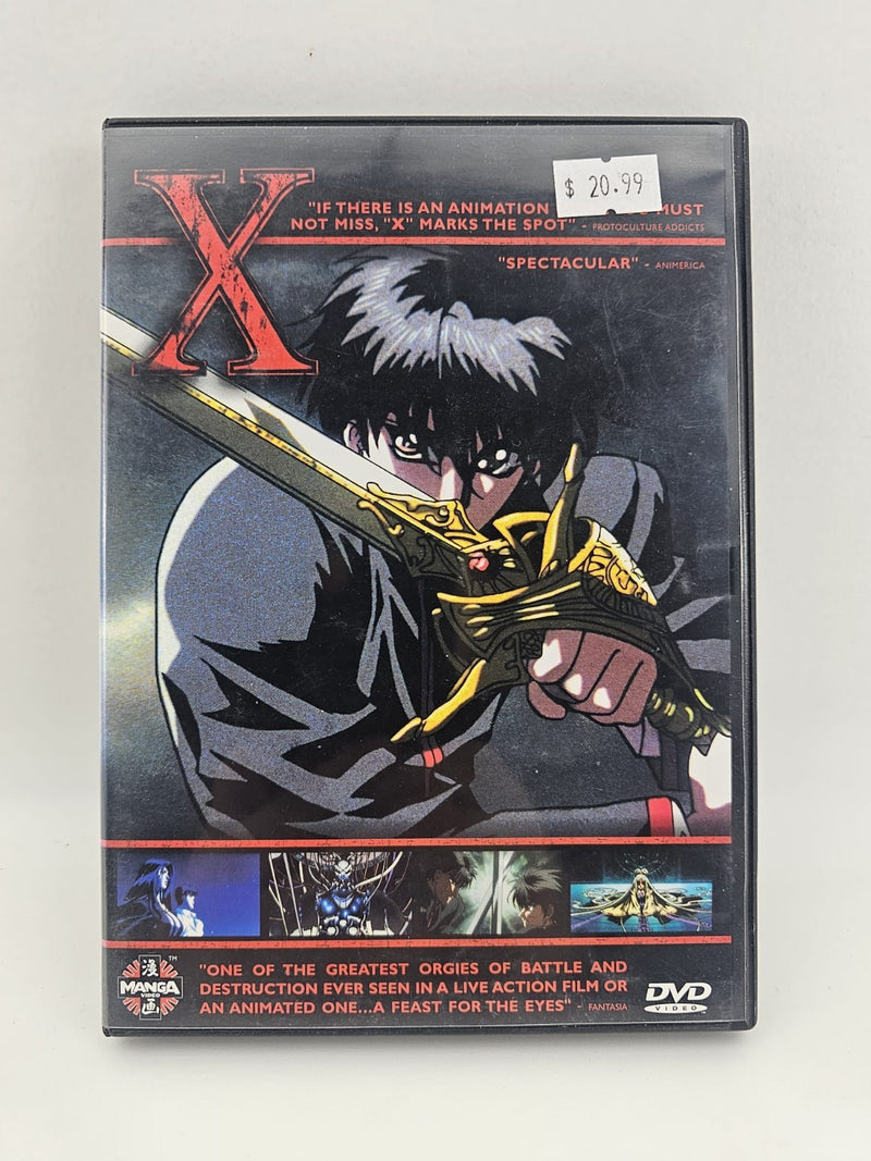 X - Manga Entertainment DVD