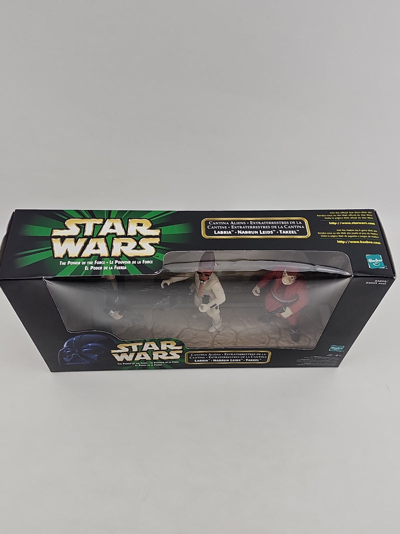 Star Wars Power of the Force POTF Green Card Figure Pack Cantina Aliens Labri