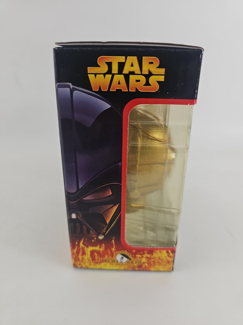 STAR WARS 2 Piece Holiday Christmas Tree Ornament Set C3PO & Phantom Menace