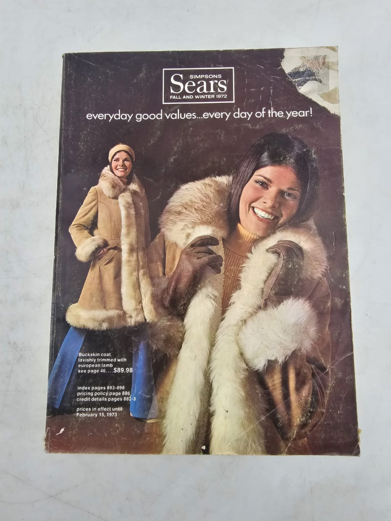 Sears Catalog • Fall and Winter 1977 • Complete, Good Condition •