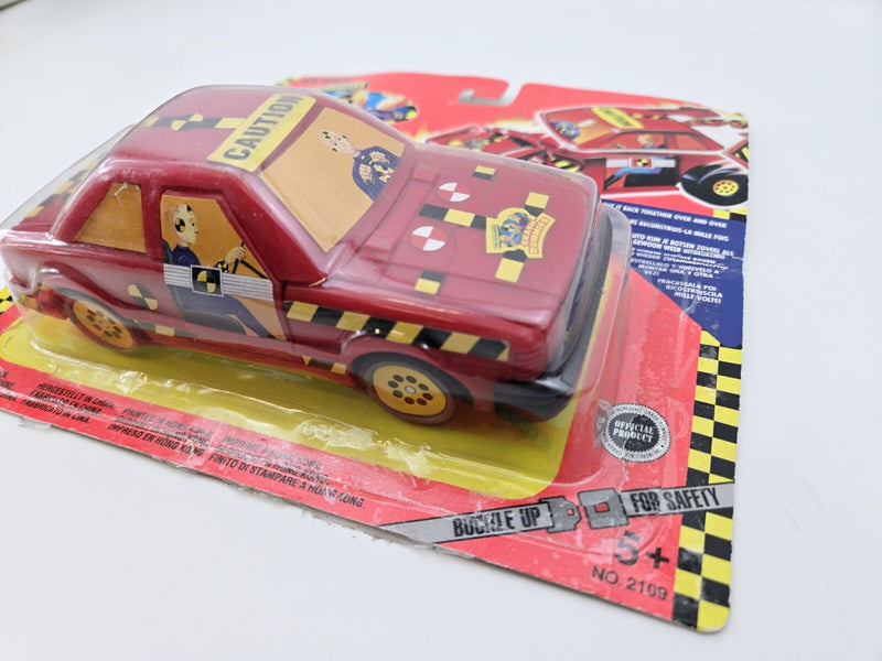 Tyco Incredible Crash Dummies Crash-A-Part Red Car 1992 No.2109 Vintage New RARE