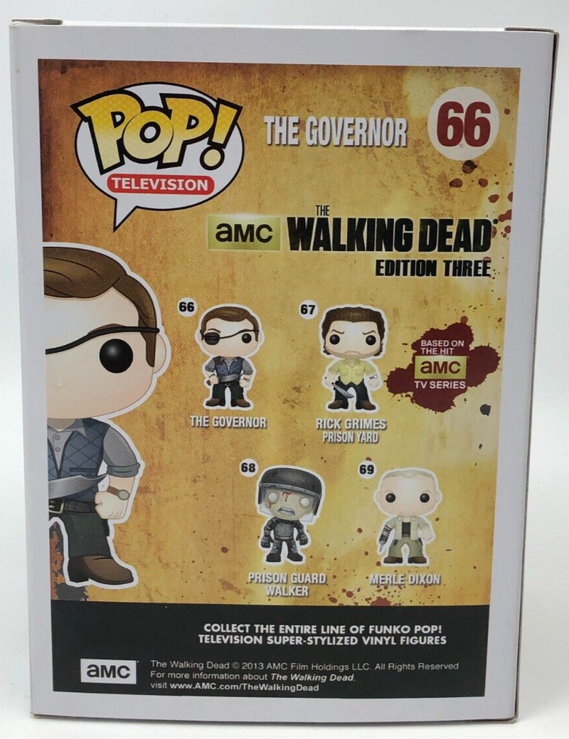 The Governor The Walking Dead 2013 Funko Pop #66