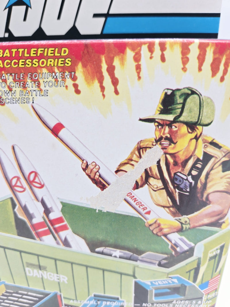 GI Joe Ammo Dump Unit 100% Complete CANADIAN OFFERLESS BOX 1985 MUST SEE PICS!