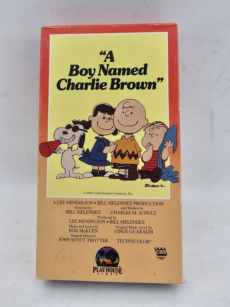Peanuts Charlie Brown lot of 4 VHS VINTAGE