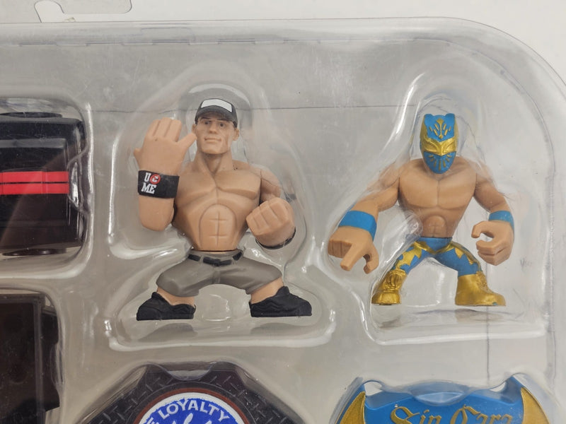 WWE Rumblers Apptivity Set John Cena & Sin Cara Mattel NEW in Box