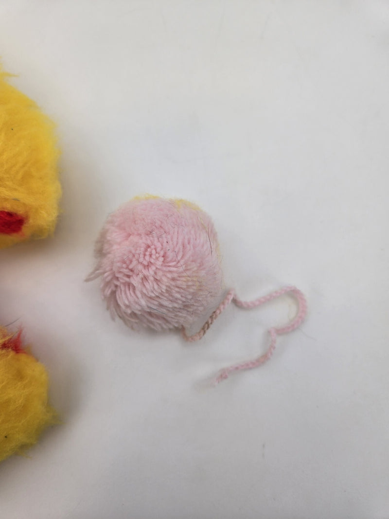 Rare 1980’s PAC-MAN Plush With Ghost Arcade Toy Vintage Carnival Prize CLEAN
