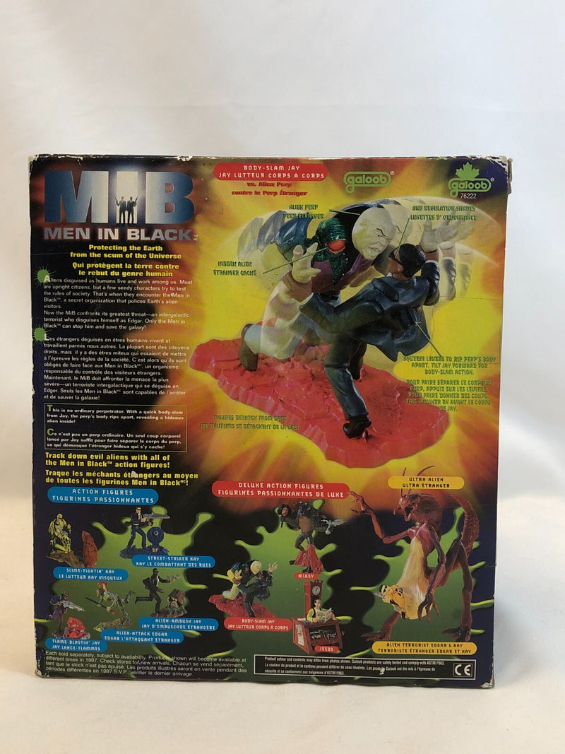 Jay - MIB - Body Slam Action - 1997 Main Event Toys 67222