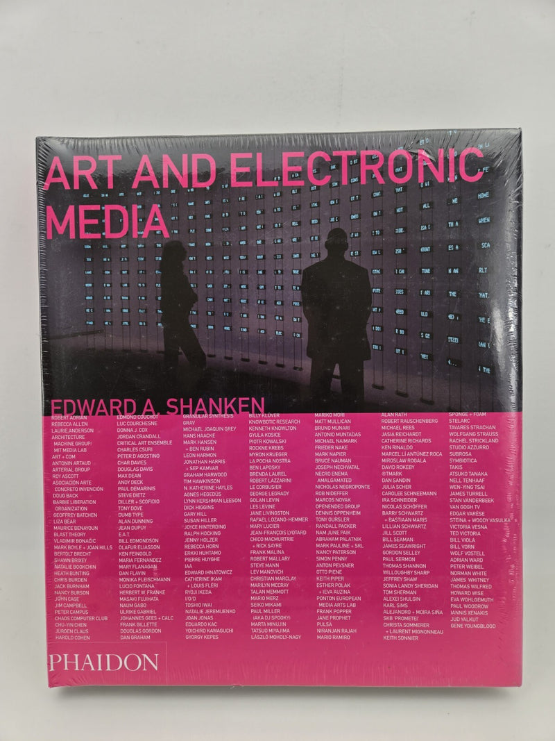 Art And Electronic Media Edward A. Shanken PHAIDON HC/ DJ NEW SEALED PAPERBACK