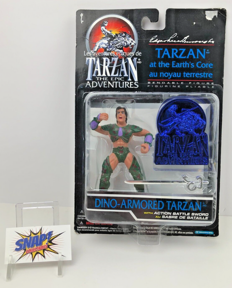 Dino-Armored Tarzan - Tarzan - The Epic Adventures - 1995 Trendmasters