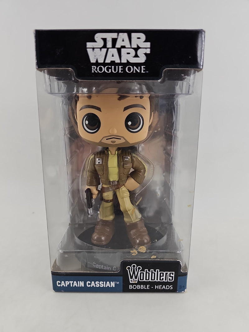 Funko Wobblers Bobble-Heads Star Wars Rogue One Captain Cassian New
