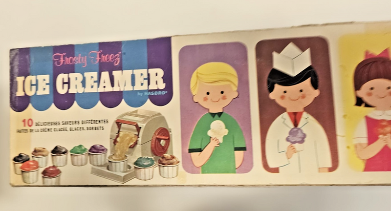 VINTAGE 1950's Frosty Freez Ice Creamer Hassenfeld Bros Hasbro