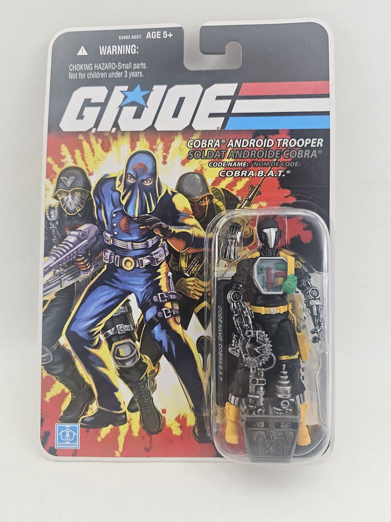 GI JOE - 25th Comic Series: COBRA ANDROID TROOPER "COBRA B.A.T." - New 2008