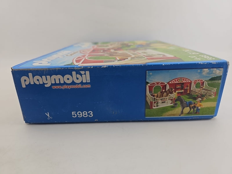 Playmobil Country Pony Stable Set 5983 Farm 2013 Retired New Sealed