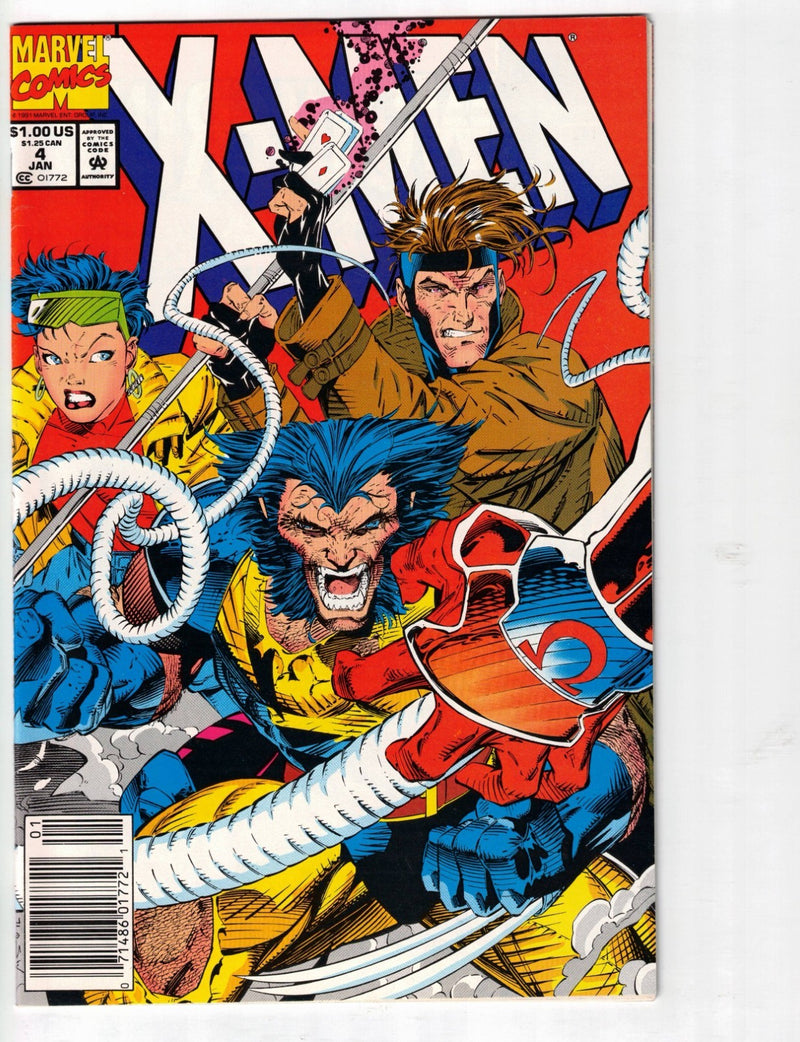 X-Men #4 Newsstand Variant