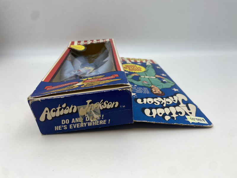 VINTAGE  MEGO  ACTION  JACKSON  ACTION  FIGURE  WITH  STICKERS  Dog Tag Outfit