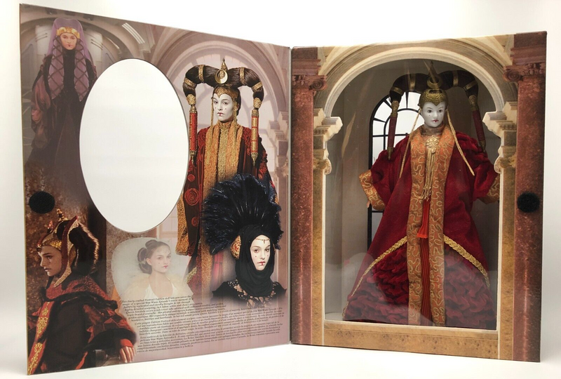 Queen Amidala 12" Red Senate Gown Star Wars Episode 1998 Hasbro 61774