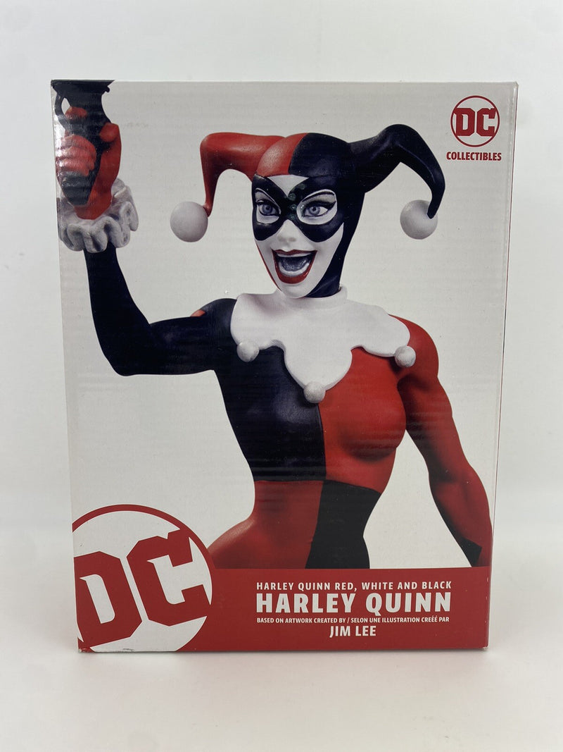 Batman Red, White & Black Harley Quinn Jim Lee Statue DC Comics (2016)