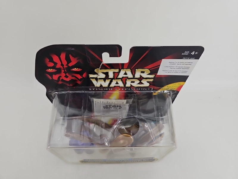 Star Wars Episode 1 Electronic Gungan Catapult The Phantom Menace Damage To Card