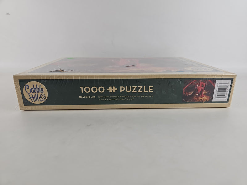 Dragon's Lair Puzzle 1000 Pieces Cobble Hill Puzzle Brand New Rare