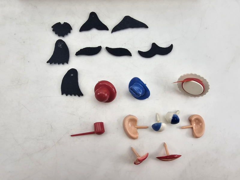 Vintage Rare Mr Potato Head Funny Face Kit No. 2000 Hassenfeld Brothers