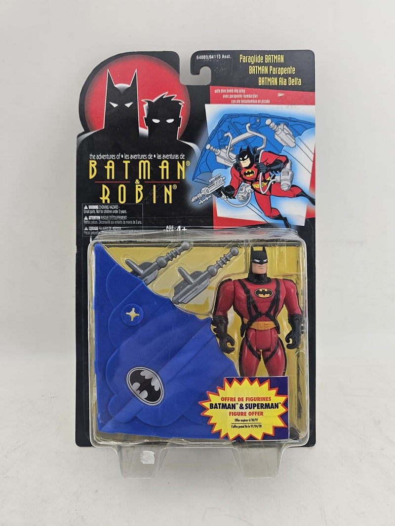 Paraglide Batman - The Adventures of Batman and Robin - 1995 Kenner 64089-64115