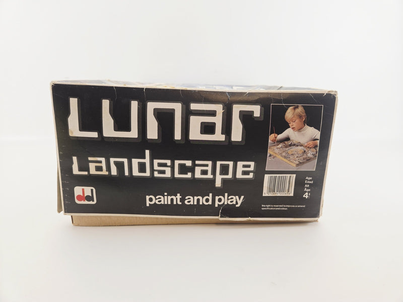 LUNAR LANDSCAPE Model PAINT PLAY BY DEKKERTOYS  Buck Rogers Space 1999 GRAIL