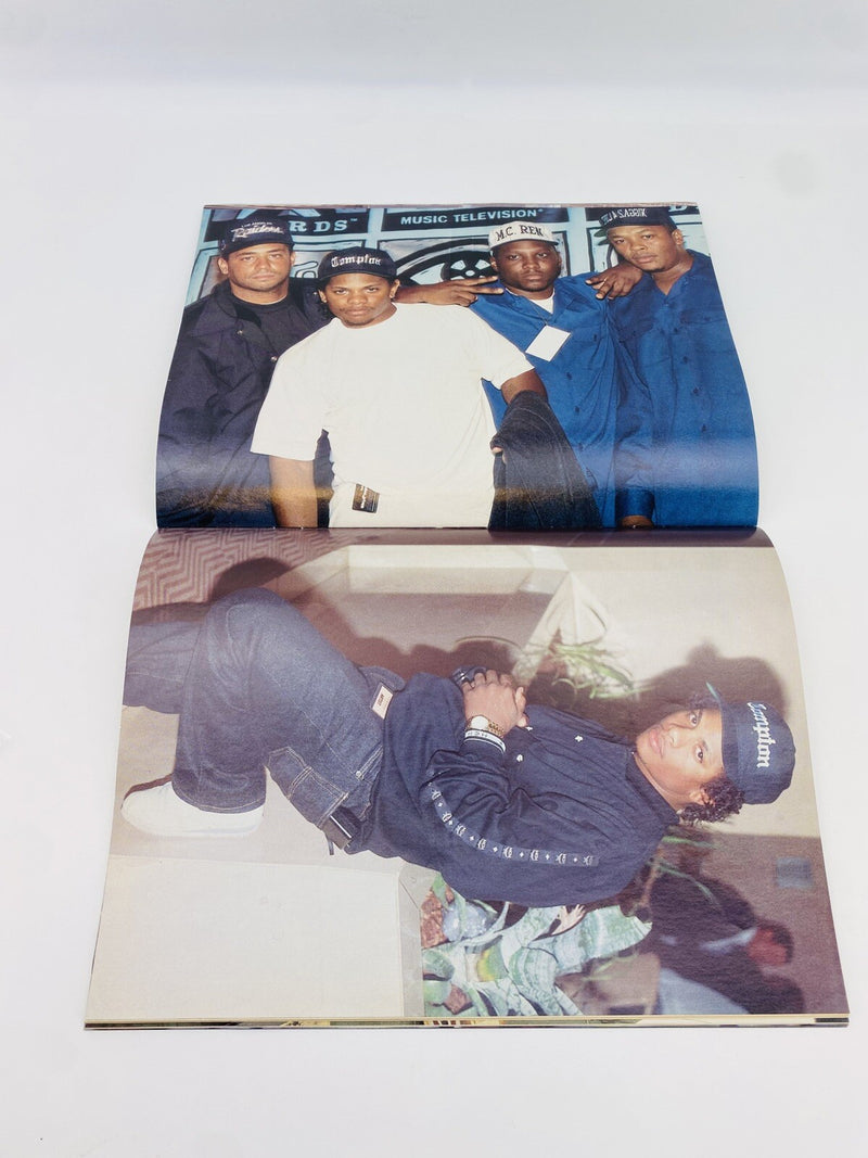 EAZY E  A Photo Tribute HIP HOP GRAIL ALL POSTER ATTACHED NWA 100% Complete RARE