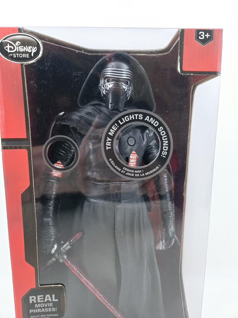 Star Wars Talking Kylo Ren - Real Movie Phrases! UNOPENED, Disney Store New