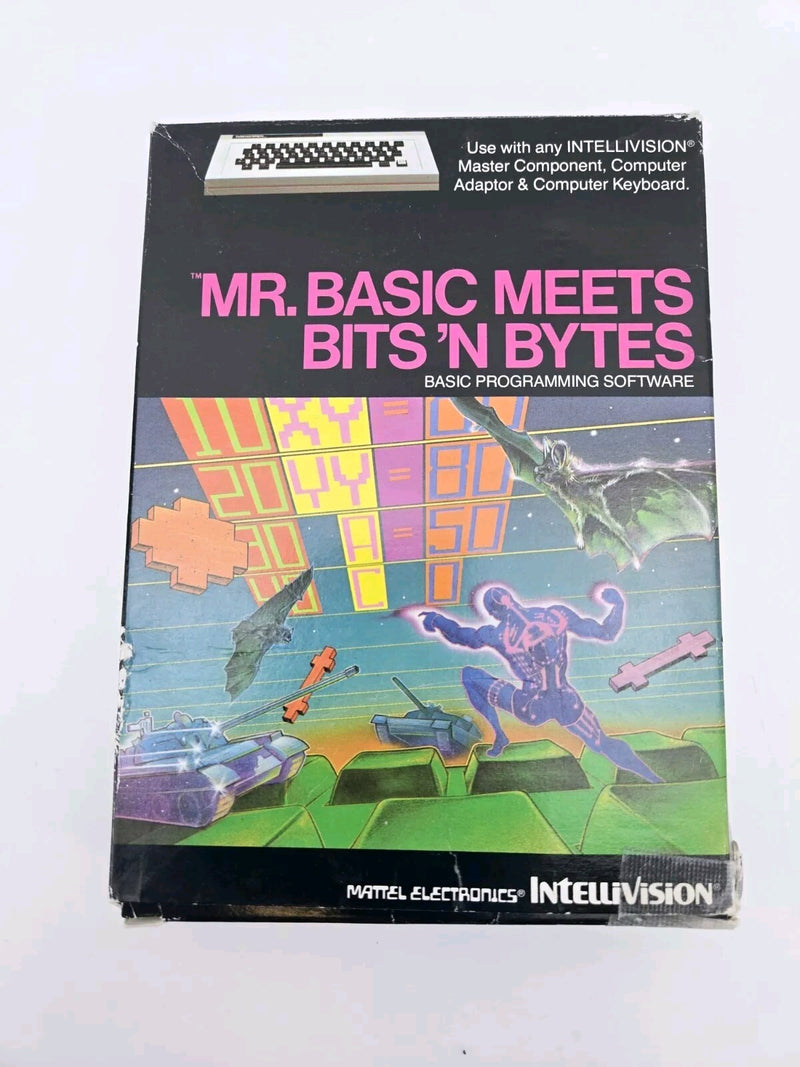 Intellivision Mr Basic Meets Bits ‘N Bytes Video Game