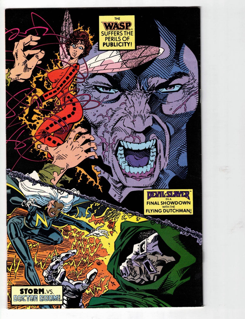 Marvel Comics Presents Wolverine vs. Spider-Man #48 1990 Direct Edition