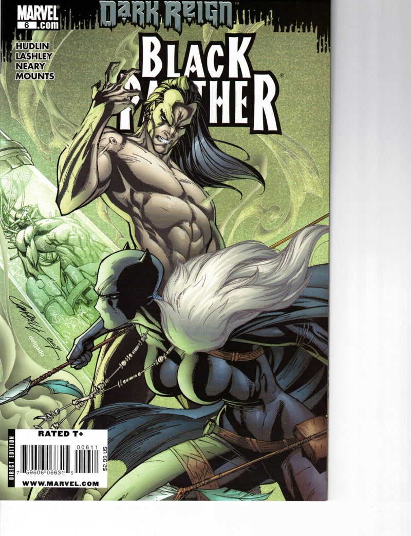 Black Panther #6 Dark Reign 2009 Morlun