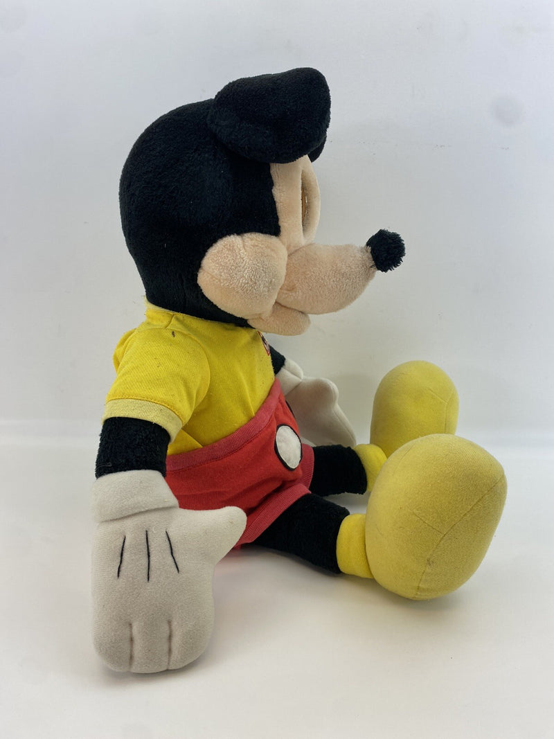 1986 Worlds Of Wonder 24” Talking Mickey Mouse Animated Cassette Player Read
