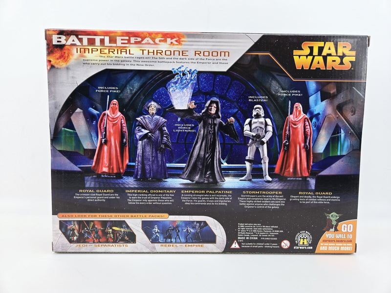 Star Wars Battle Pack 2005 Hasbro Imperial Throne Room