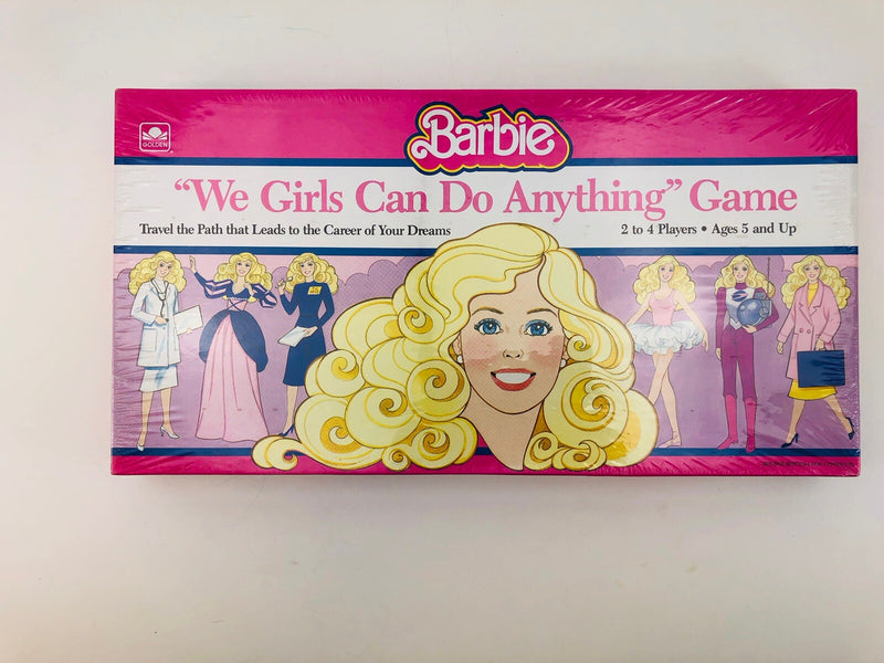 Barbie Board Game Vintage 1991 "We Girls Can Do Anything" New Sealed