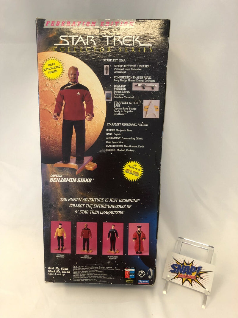 Captain Benjamin Sisko - Star Trek Federation Edition 1996 Playmates 6280/16188