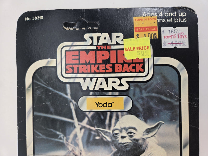 Star Wars ESB Yoda MOC 32 Back 1980 CANADIAN GDE empire Strikes Back Kenner