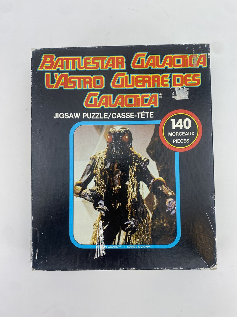 1978 Battlestar Galactica OVION GUARD Parker Puzzle 140 Pieces 14x18 CANADIAN