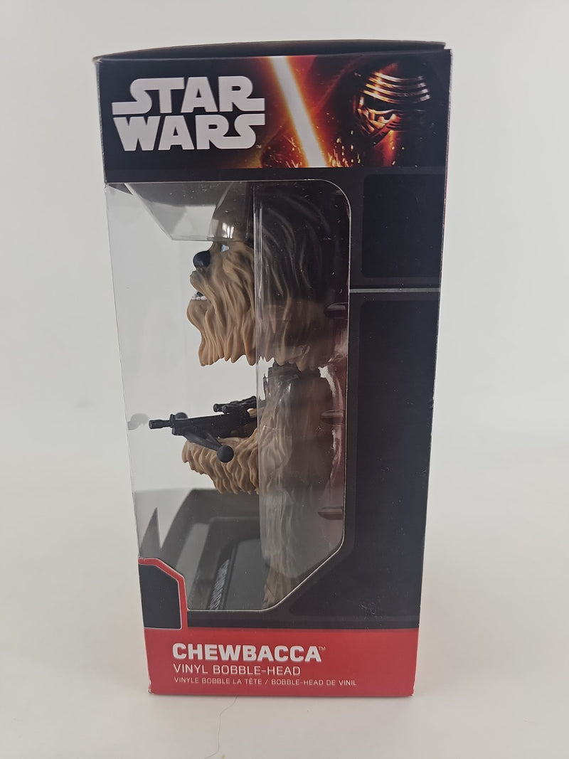 Funko Wacky Wobbler Star Wars The Force Awakens Chewbacca Bobble-Head NIB Sealed