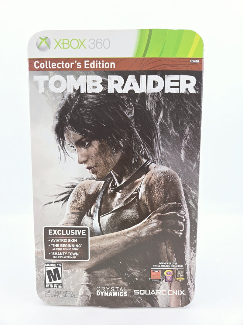Tomb Raider Collector's Edition Survival Kit Xbox 360 C Lara Croft No Game/patch